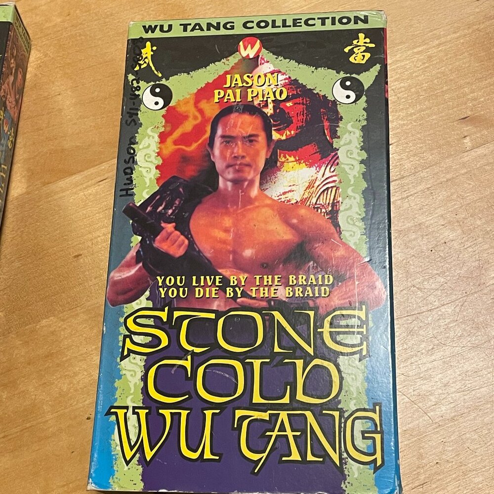 Wu Tang Clan Stone Cold Wu Tang VHS tape